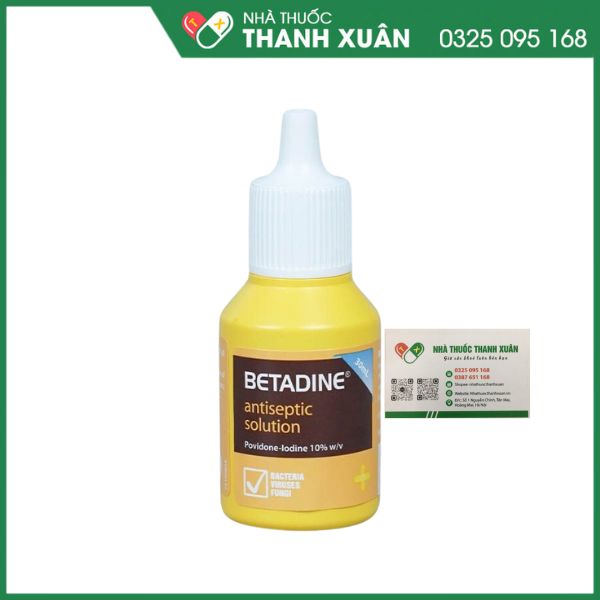 Betadine - Dung dịch sát khuẩn 10%